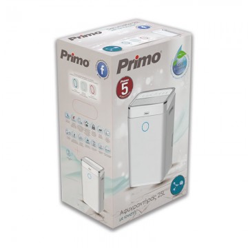 Primo PRDH-45008 Αφυγραντήρας με Συμπιεστή και Ιονιστή 25lt Primo PRDH-45008 Αφυγραντήρας με Συμπιεστή και Ιονιστή 25lt